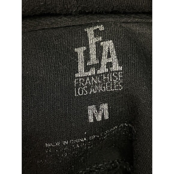 Franchise Los Angeles Hoodie Mens Medium Black Secure The Bag Graphic Pullover - Picture 5 of 6